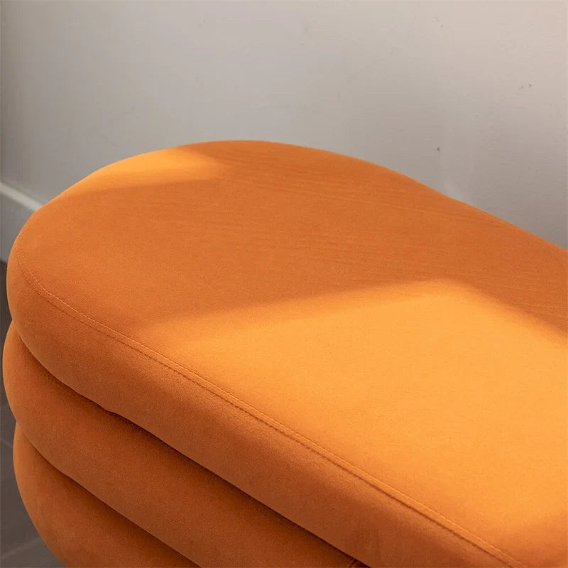Panca contenitore per camera da letto con gambe in legno, per soggiorno e camera da letto
