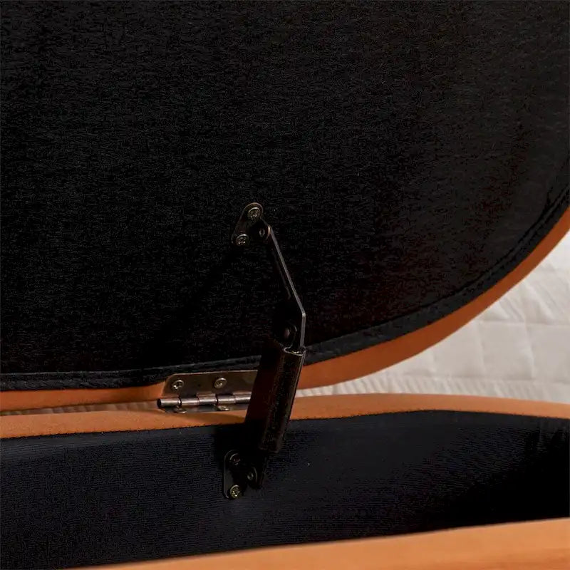 Panca contenitore per camera da letto con gambe in legno, per soggiorno e camera da letto