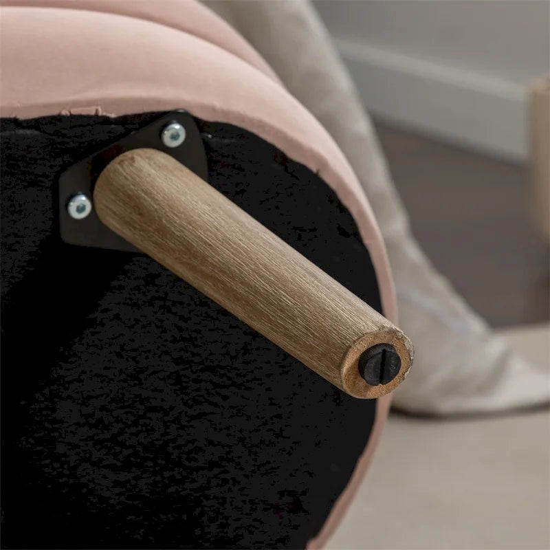 Panca contenitore per camera da letto con gambe in legno, per soggiorno e camera da letto