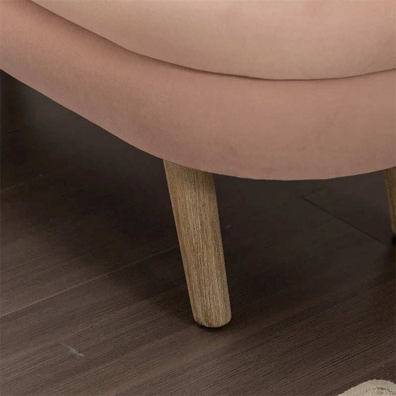 Panca contenitore per camera da letto con gambe in legno, per soggiorno e camera da letto