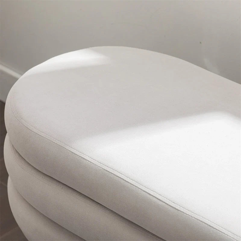 Panca contenitore per camera da letto con gambe in legno, per soggiorno e camera da letto