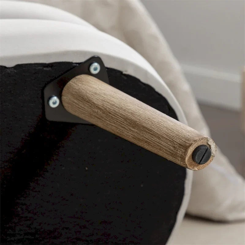 Panca contenitore per camera da letto con gambe in legno, per soggiorno e camera da letto