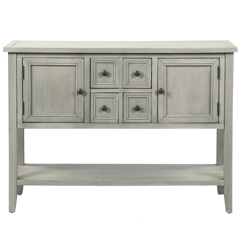 Credenza buffet della serie, tavolo consolle con ripiano inferiore