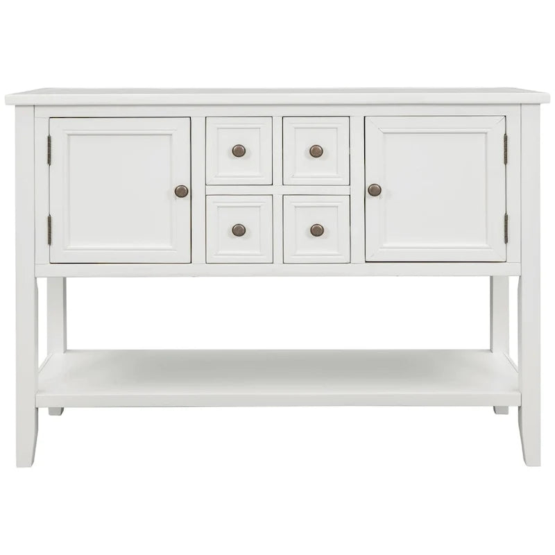 Credenza buffet della serie, tavolo consolle con ripiano inferiore