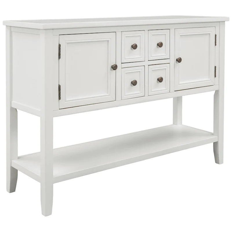 Credenza buffet della serie, tavolo consolle con ripiano inferiore