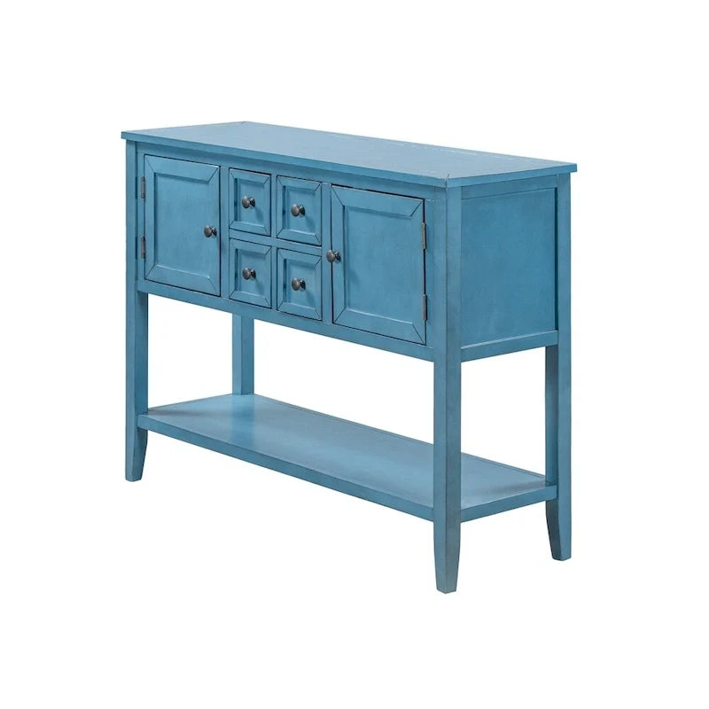 Credenza buffet della serie, tavolo consolle con ripiano inferiore