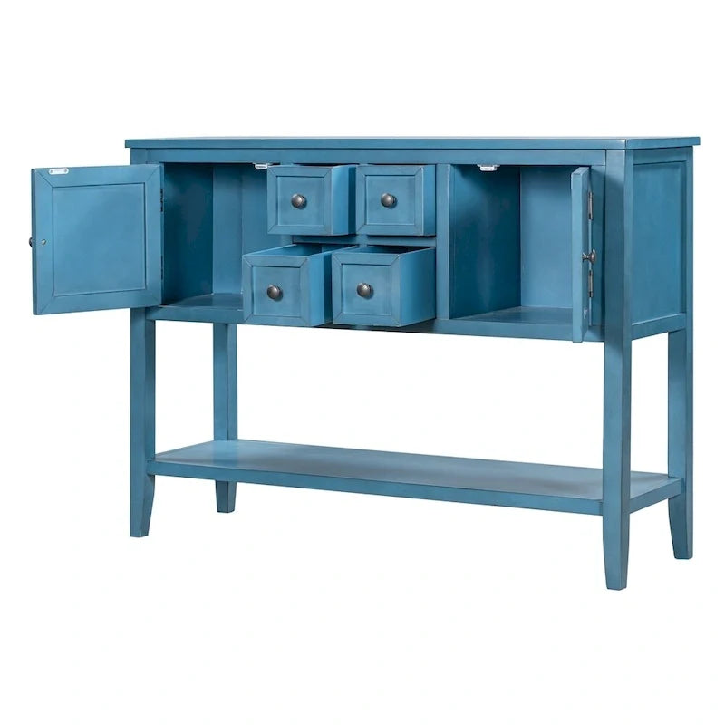 Credenza buffet della serie, tavolo consolle con ripiano inferiore