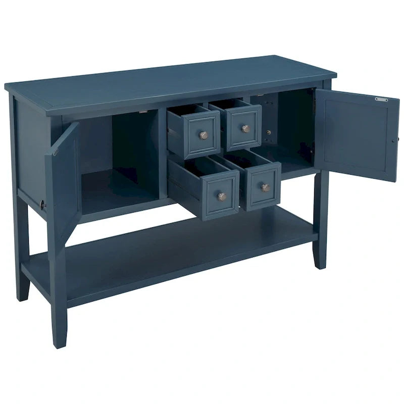 Credenza buffet della serie, tavolo consolle con ripiano inferiore