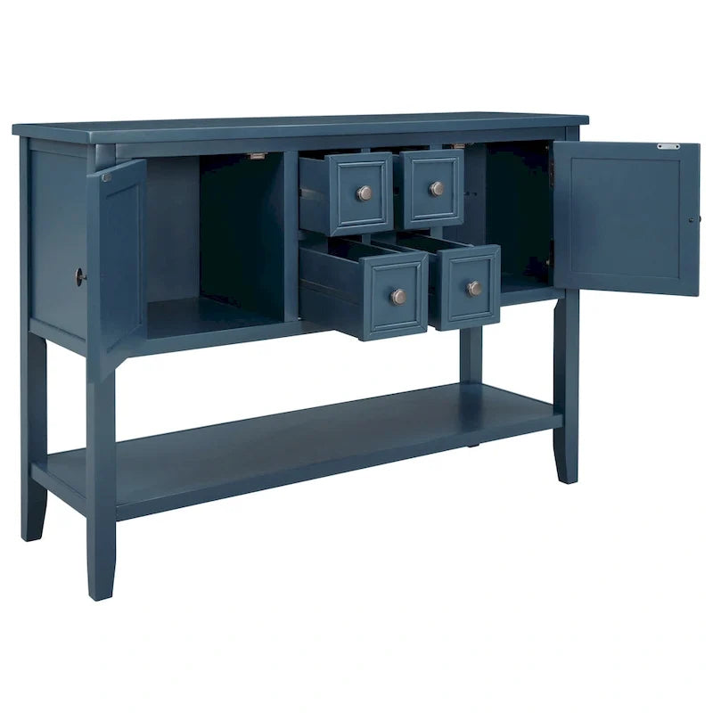 Credenza buffet della serie, tavolo consolle con ripiano inferiore