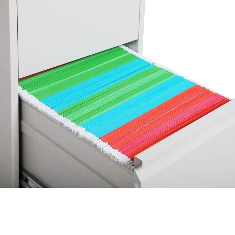 3 Drawer Metal Vertical Filing Cabinet with Lock,A4 Legal/Letter Size