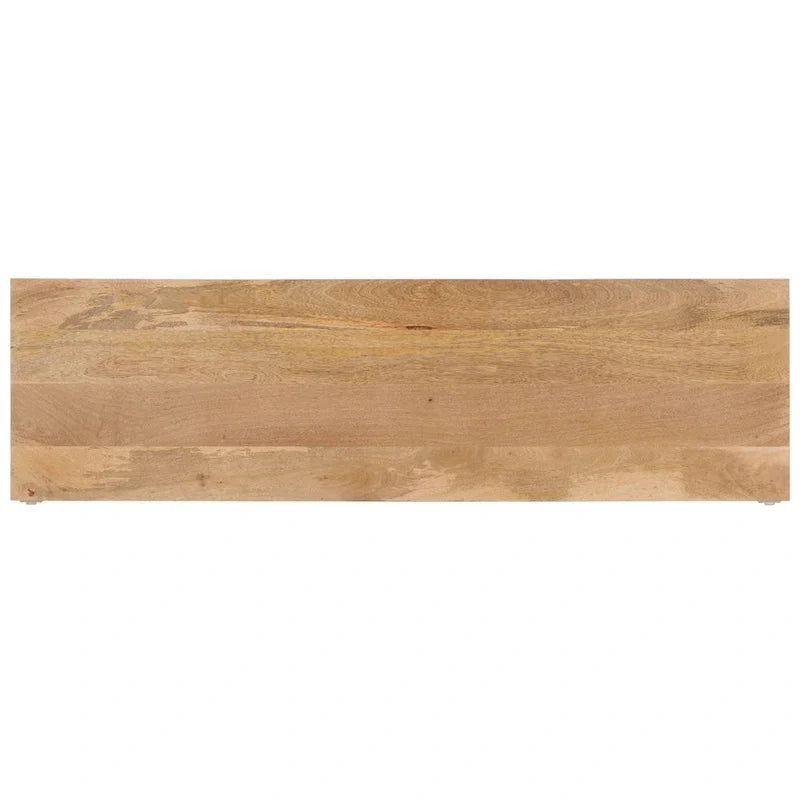 Komoda-bufet z naturalnego drewna, kredens z 3 szufladami do jadalni