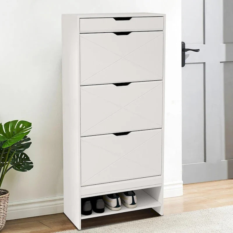 Stylowa, minimalistyczna, wolnostojąca szafka na buty