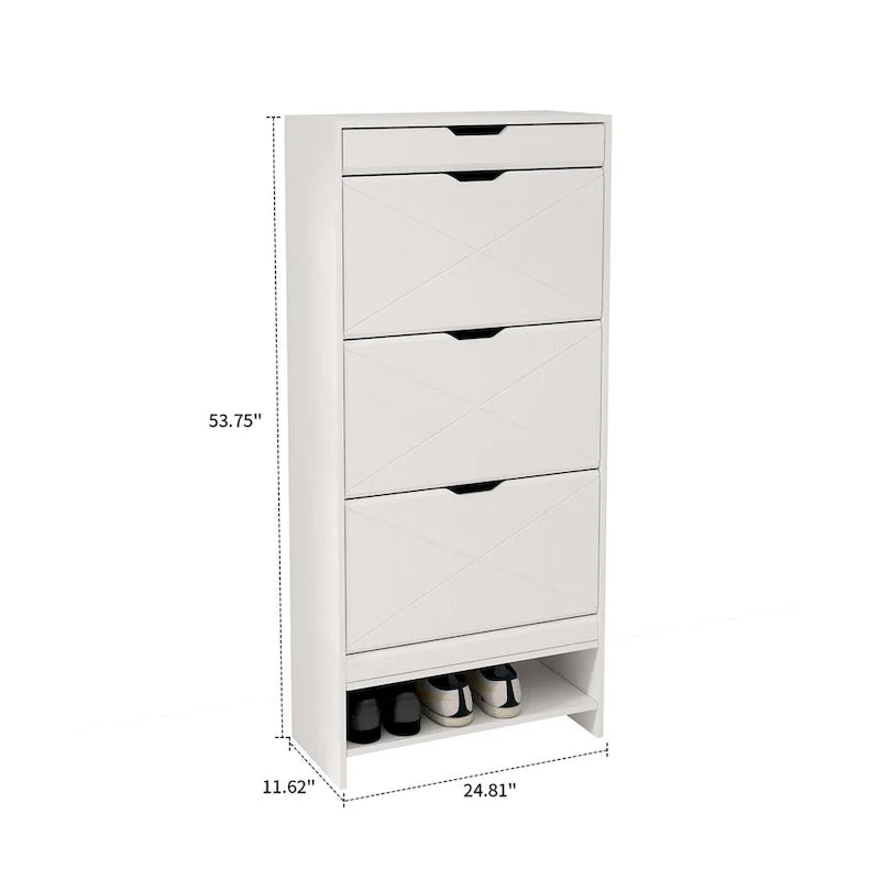 Stylowa, minimalistyczna, wolnostojąca szafka na buty