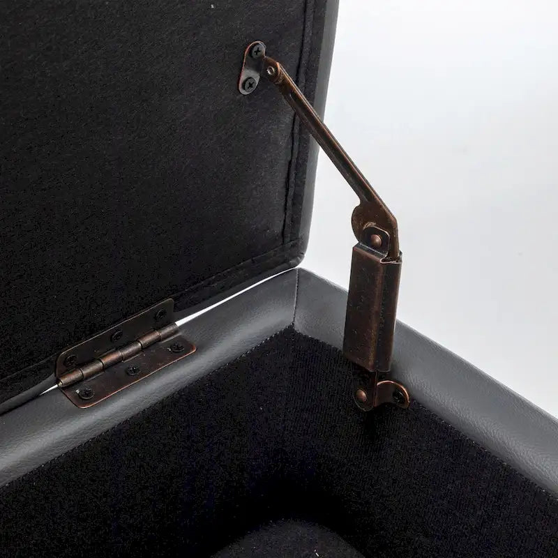 Panca contenitore per camera da letto, da posizionare ai piedi del letto o nell'ingresso, anche come pouf contenitore