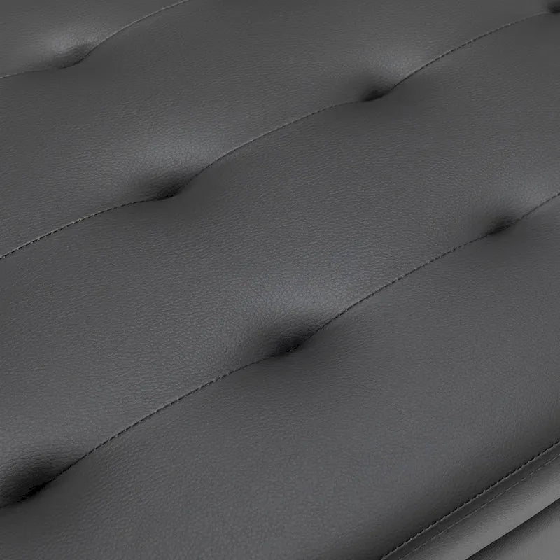 Panca contenitore per camera da letto, da posizionare ai piedi del letto o nell'ingresso, anche come pouf contenitore