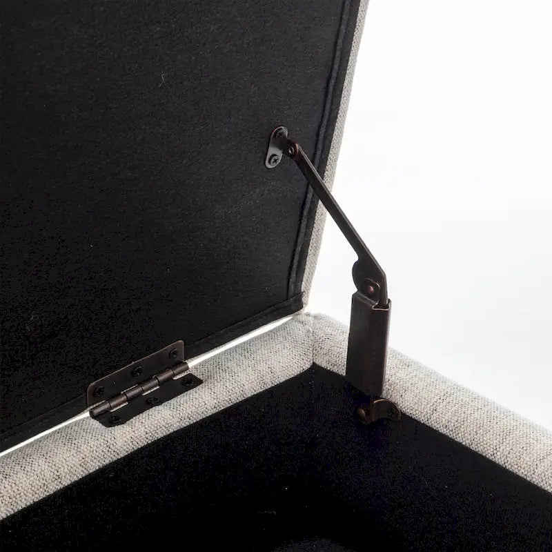 Panca contenitore per camera da letto, da posizionare ai piedi del letto o nell'ingresso, anche come pouf contenitore