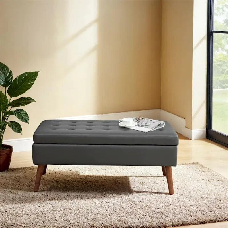 Panca contenitore per la camera da letto, da fondoletto
