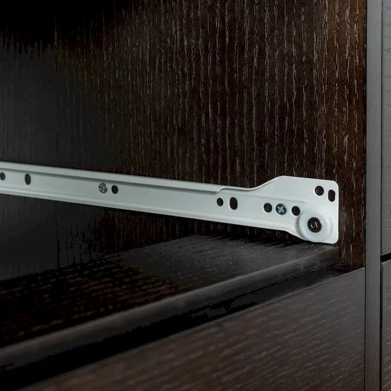 Cassettiera a 5 cassetti in legno stile metà secolo per la camera da letto