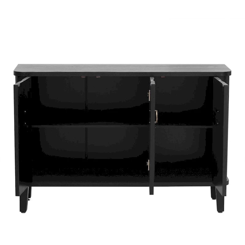 Fraxinus Mandschuric Cabinet with Three fir Doors