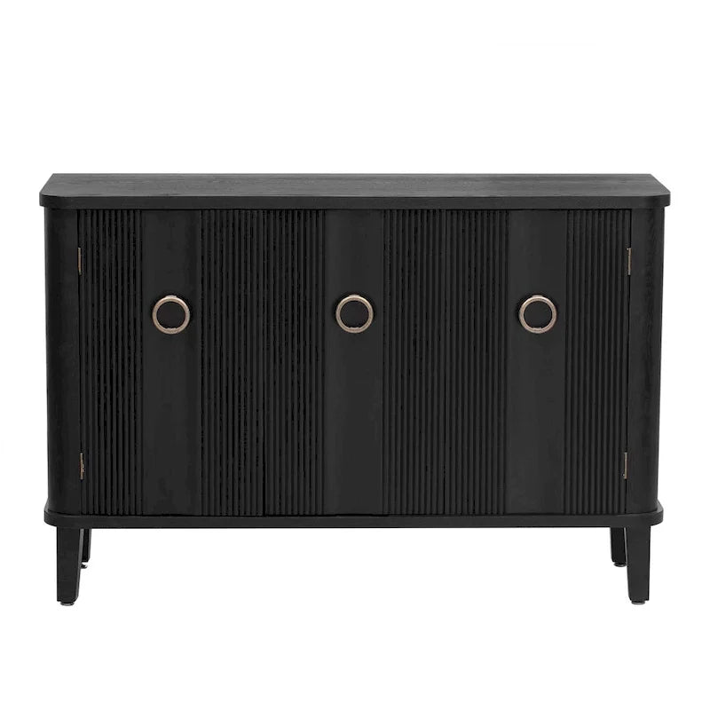 Fraxinus Mandschuric Cabinet with Three fir Doors