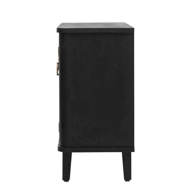 Fraxinus Mandschuric Cabinet with Three fir Doors