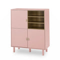 Mobile contenitore con anta, mobile contenitore multifunzionale, credenza moderna, mobile contenitore in legno