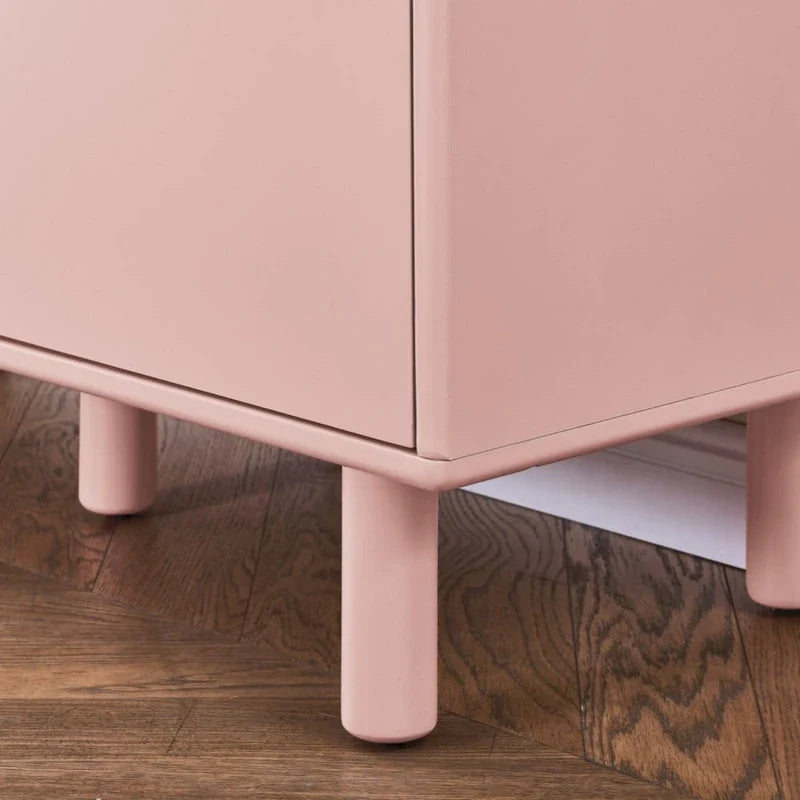 Mobile contenitore con anta, mobile contenitore multifunzionale, credenza moderna, mobile contenitore in legno