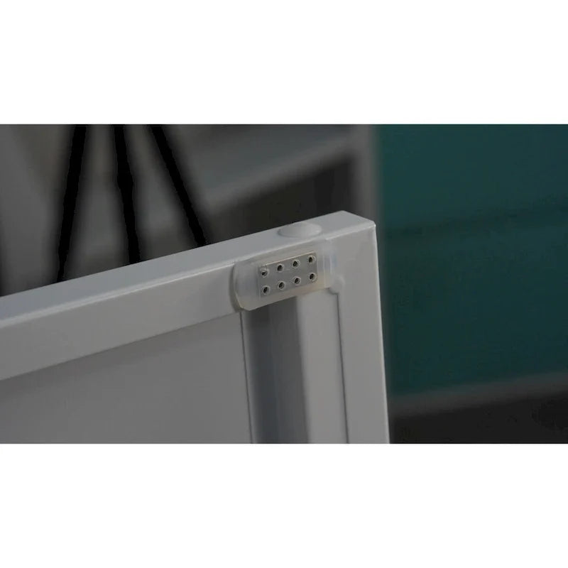 Armadio contenitore in metallo con 2 ante e 2 ripiani regolabili, armadio da garage in acciaio con serratura, schedario in metallo